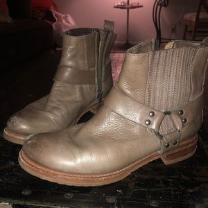 Frye boots. Taupe leather sz 9